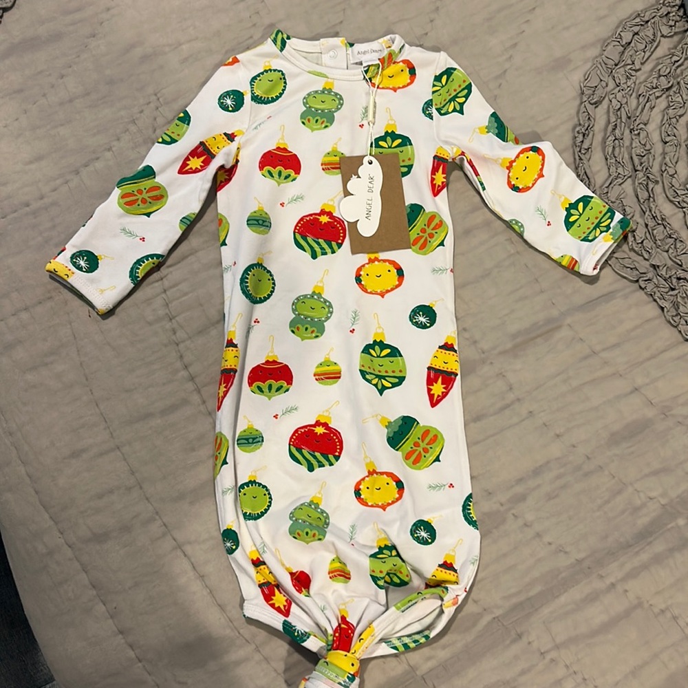 NWT Angel Dear 0-3m Ornaments Knotted Gown